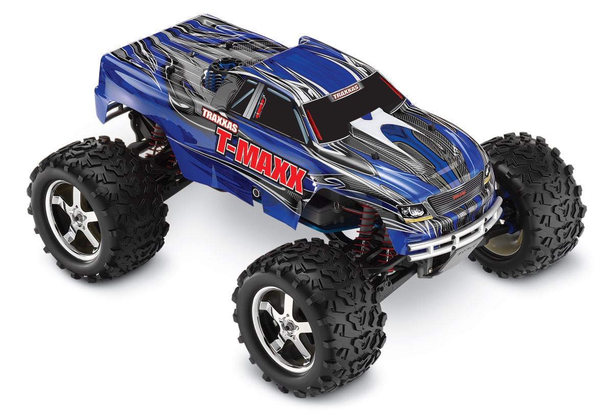 Радиоуправляемая машина Traxxas T-MAXX 3.3 Nitro 1:10 4WD TQi Bluetooth  module TSM TRA49077-3-B Купить с доставкой